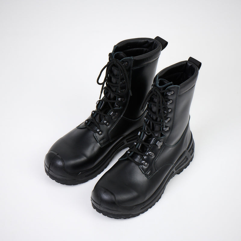 Lederstiefel mit Vibram-Laufsohle