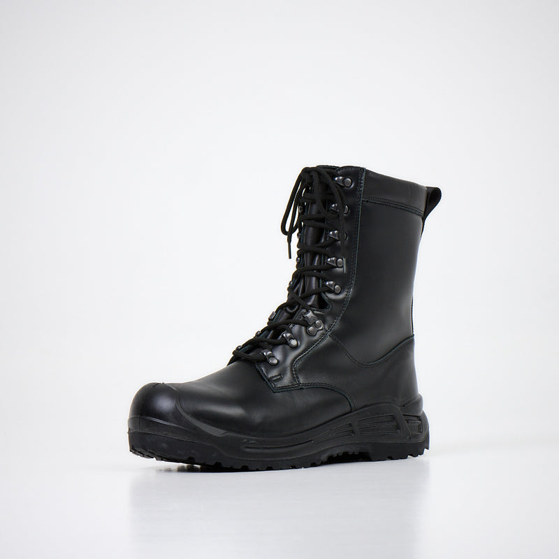Lederstiefel mit Vibram-Laufsohle