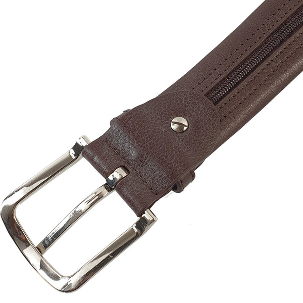 Moneybelt - Geldriem - Geldbuidel - Moneybelt - Bruin