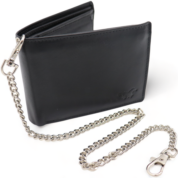 Portemonnee Heren Met Ketting - Grote Portemonnee Uitgebreid - Chain Wallet - Biker Wallet - Heren Portefeuille