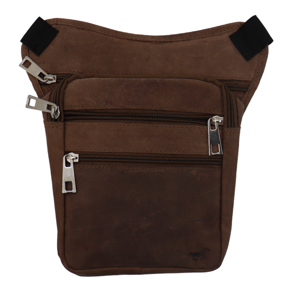 Beentas - Leg Pouch - Motor Heuptas - Leg Bag - Beentas Motor -Buiktas - Leer