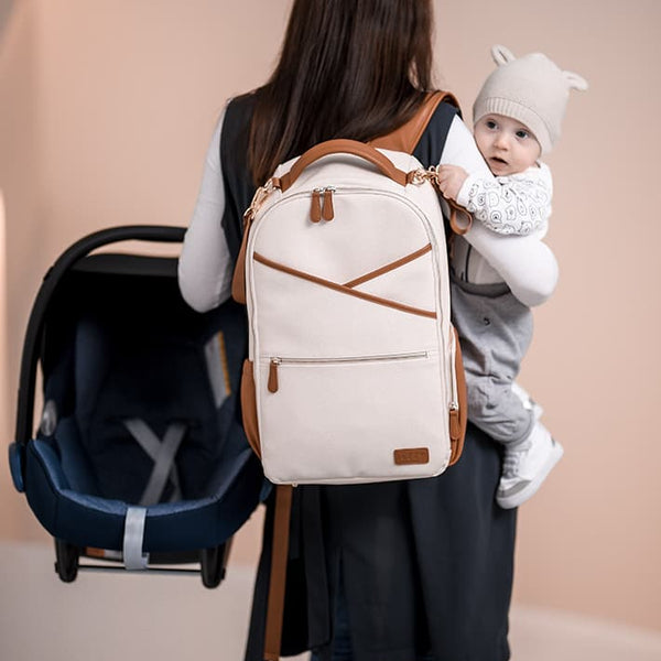 Diaper bag cappuccino
