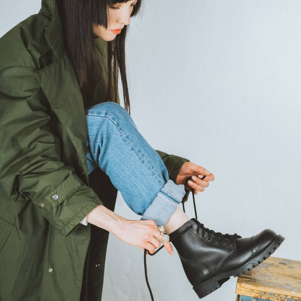 Aviator Boots - Schwarz