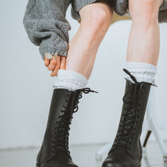 516 High Aviator Boots - Schwarz