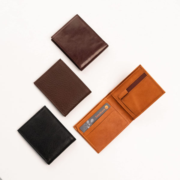 Leather wallet no. 21