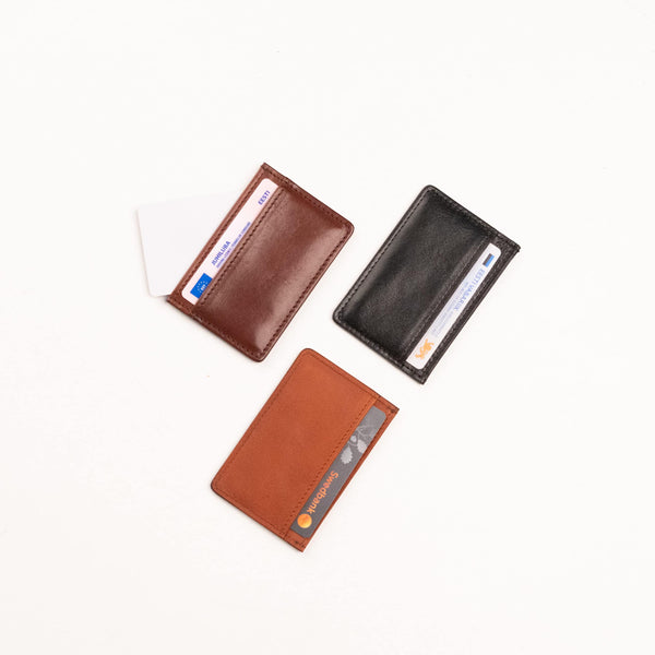 Leather card holder No. 34