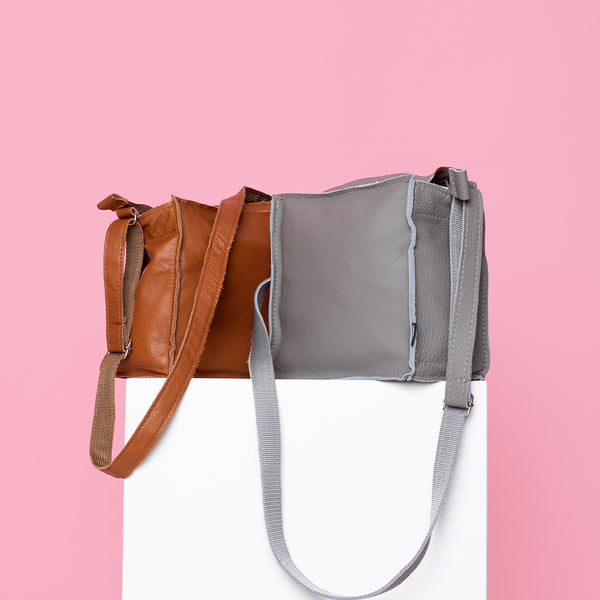 Folk 1 shoulder bag – light grey