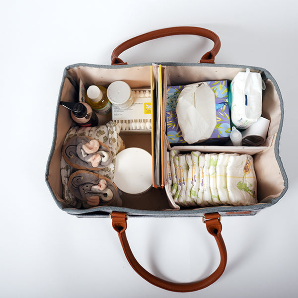 Storage Basket / Diaper Caddy Organizer