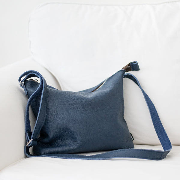 Anet L shoulder bag – dark blue