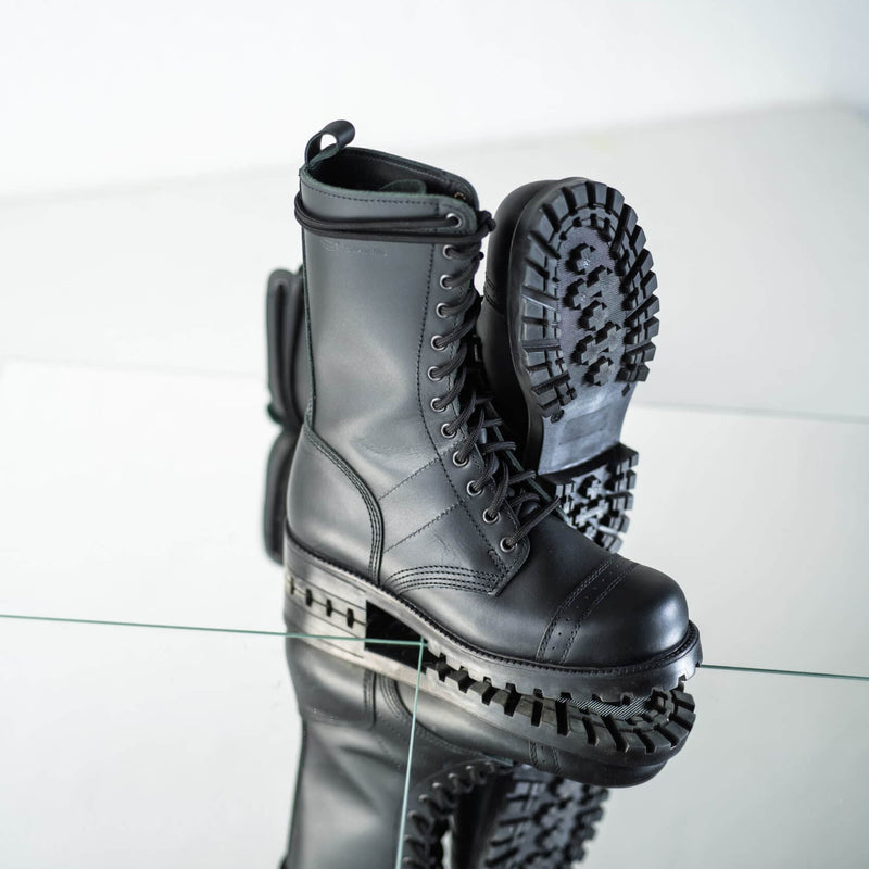 516 High Aviator Boots - Schwarz