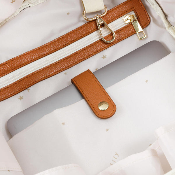 Small diaper backpack - Cappuccino