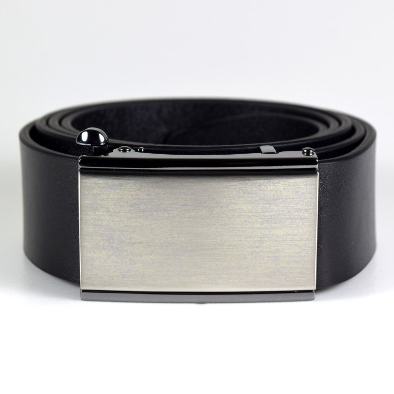 Men's leather belt made of vegetable tanned full grain leather