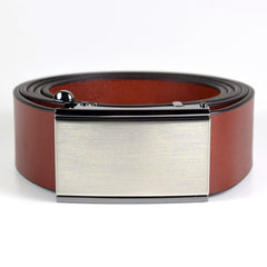 Men's leather belt made of vegetable tanned full grain leather