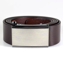 Men's leather belt made of vegetable tanned full grain leather