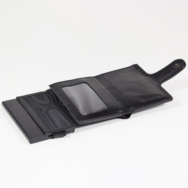 Leather wallet 40-25 with RFID/NFC blocking card holder