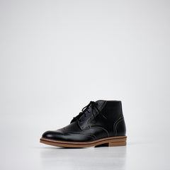 Dunkelbraune Stiefeletten 424