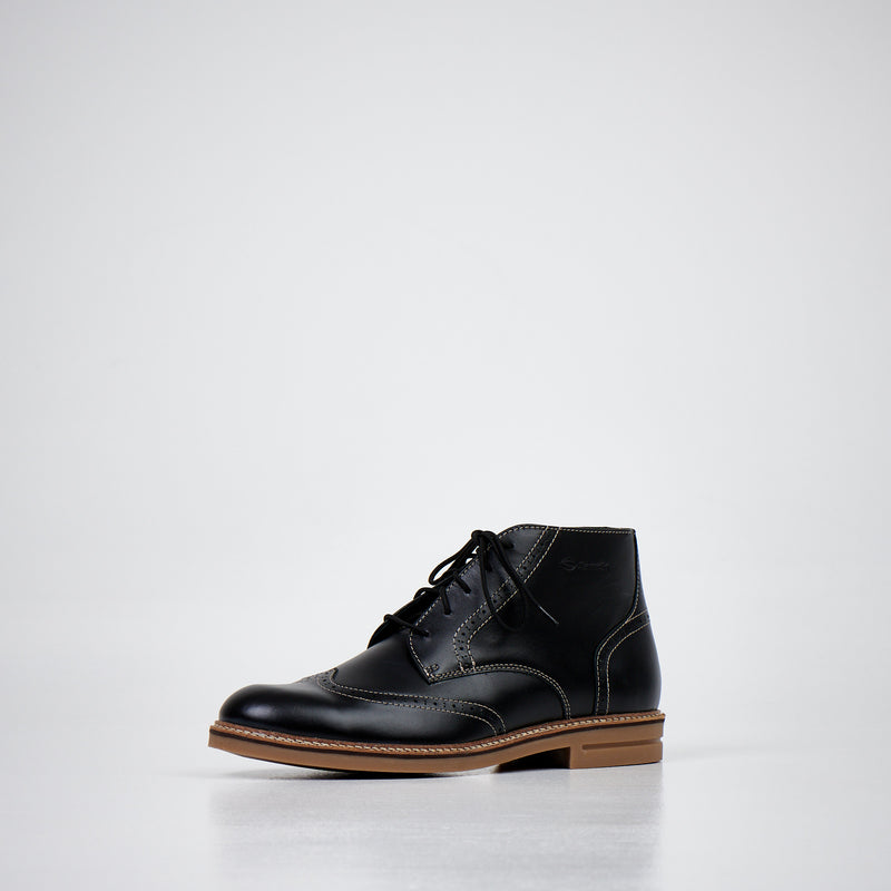 Dunkelbraune Stiefeletten 424