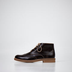 Dunkelbraune Stiefeletten 424